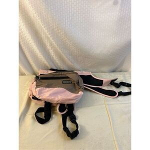Outward Hound dog pet carrier pack pink brown Medium M